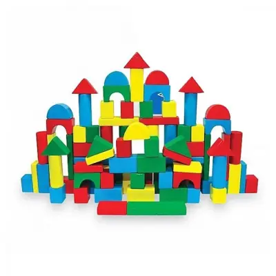 Woodoy Ahşap Blok 100 Parça - 2