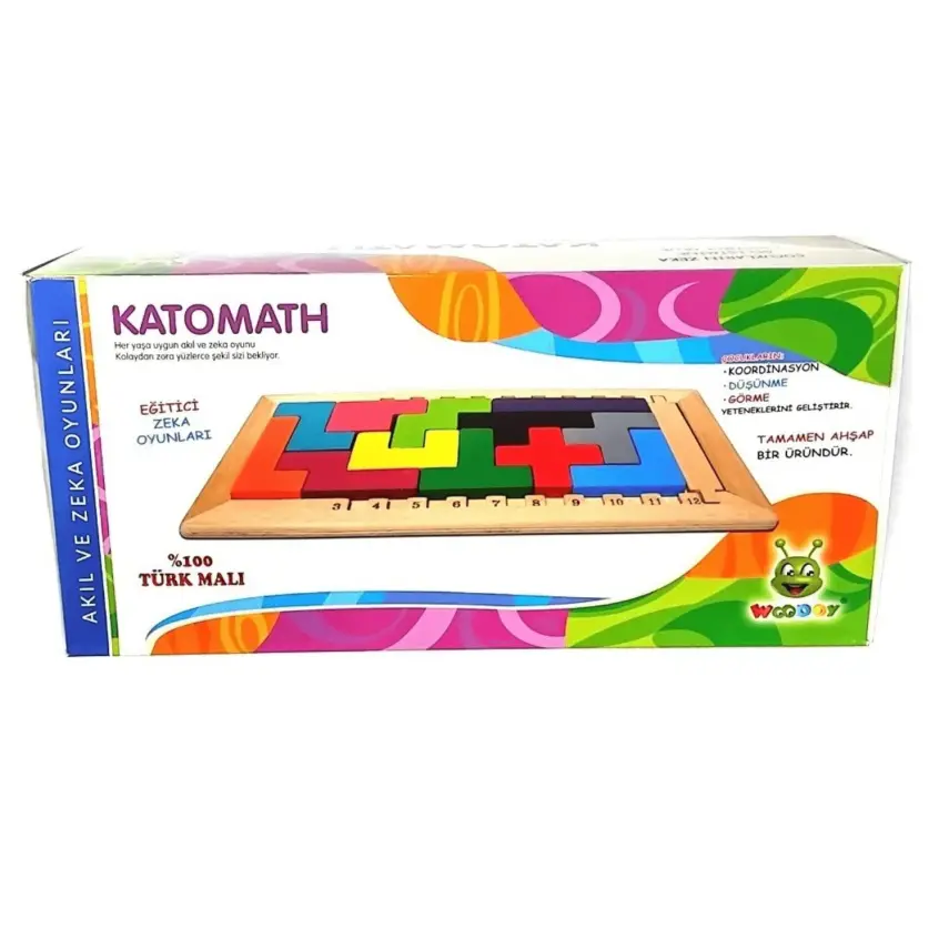 Woodoy Ahşap Katomath Zeka Oyunu - 1