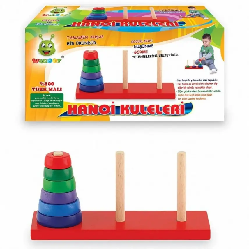 Woodoy Hanoi Kuleler - 2
