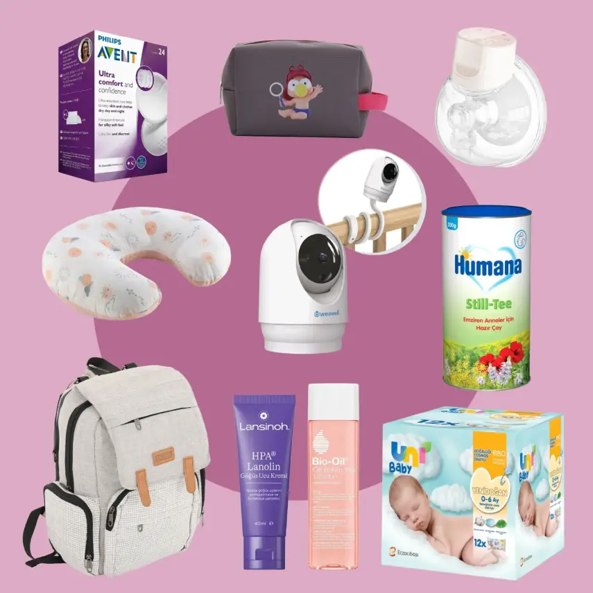 Yeni Doğan Emzirme Seti - 1