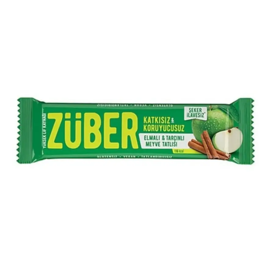 Züber Elmalı Ve Tarçınlı Meyve Bar 40gr - 1