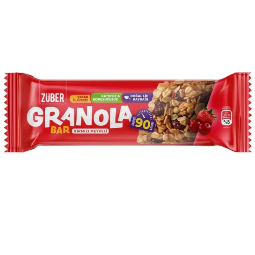 Züber Granola Bar Orman Meyveli 25gr - 2