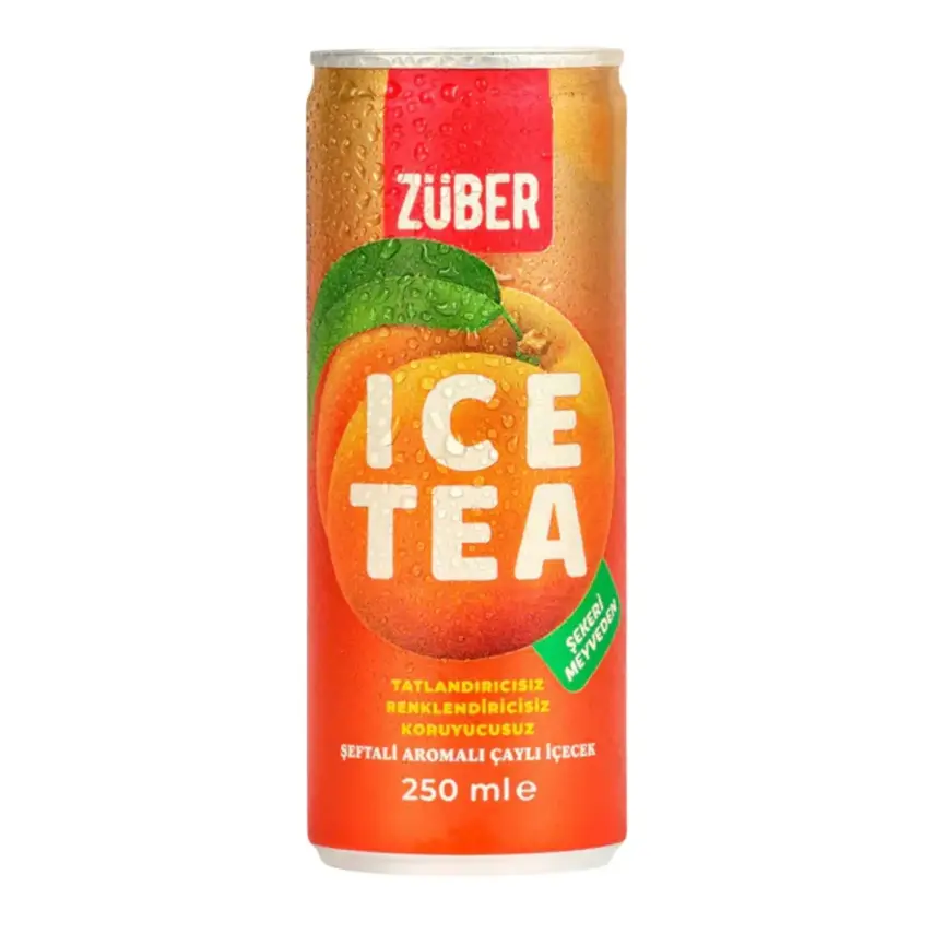 Züber Ice Tea Şeftali Aromalı 250ml  - 1