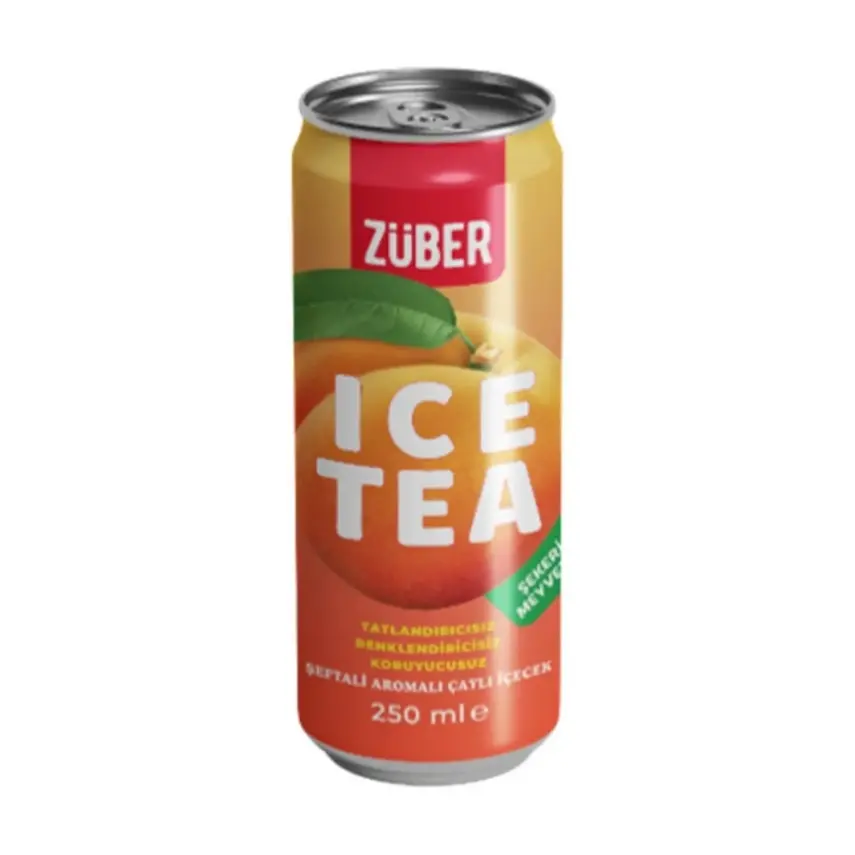 Züber Ice Tea Şeftali Aromalı 250ml  - 2