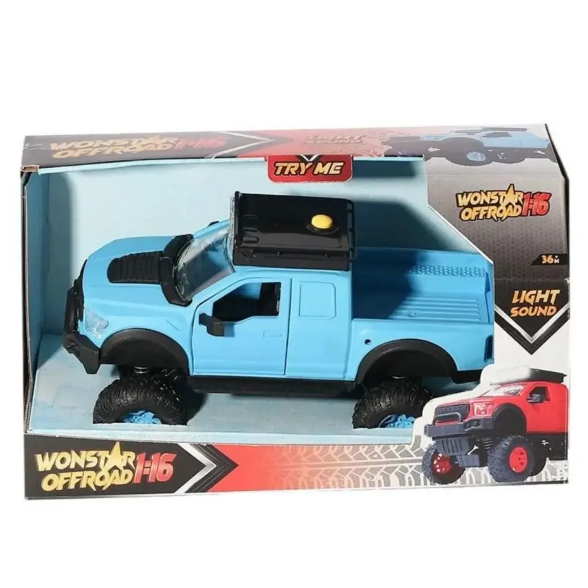 Zuzu Toys Wonster Arazi Aracı 1:16 Sesli Işıklı - 1